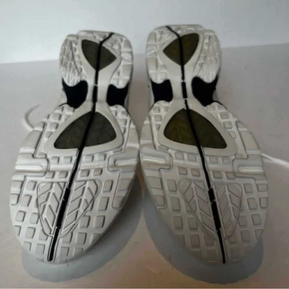 Reebok DMX Men's Sneakers Cream/Navy trim Size 13 XWide 4E Leather Upper